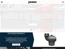 Tablet Screenshot of joneswaterproducts.com